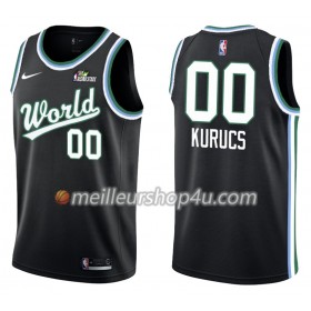 Maillot Basket Homme Brooklyn Nets Rodions Kurucs 00 Nike 2019 Rising Star Swingman